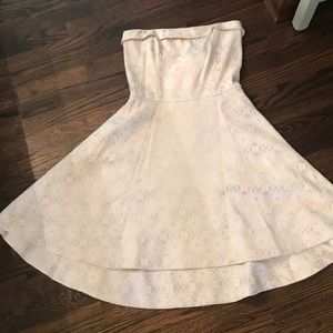 Erin fetherston size 10 grace dress in ecru, NWT